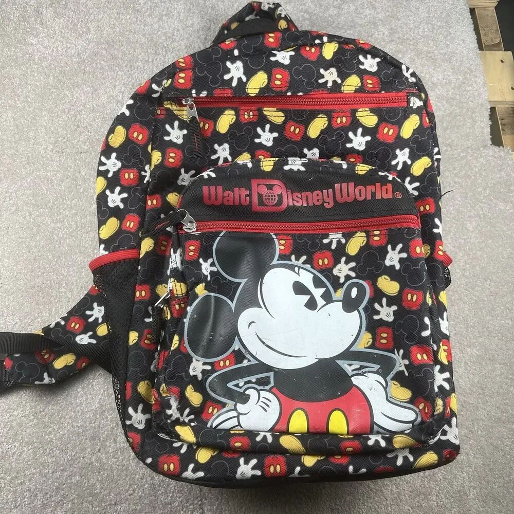Walt Disney World Disney Parks‎ Mickey Mouse Backpack Bookbag